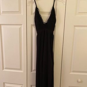 Toni Black Maxi dress